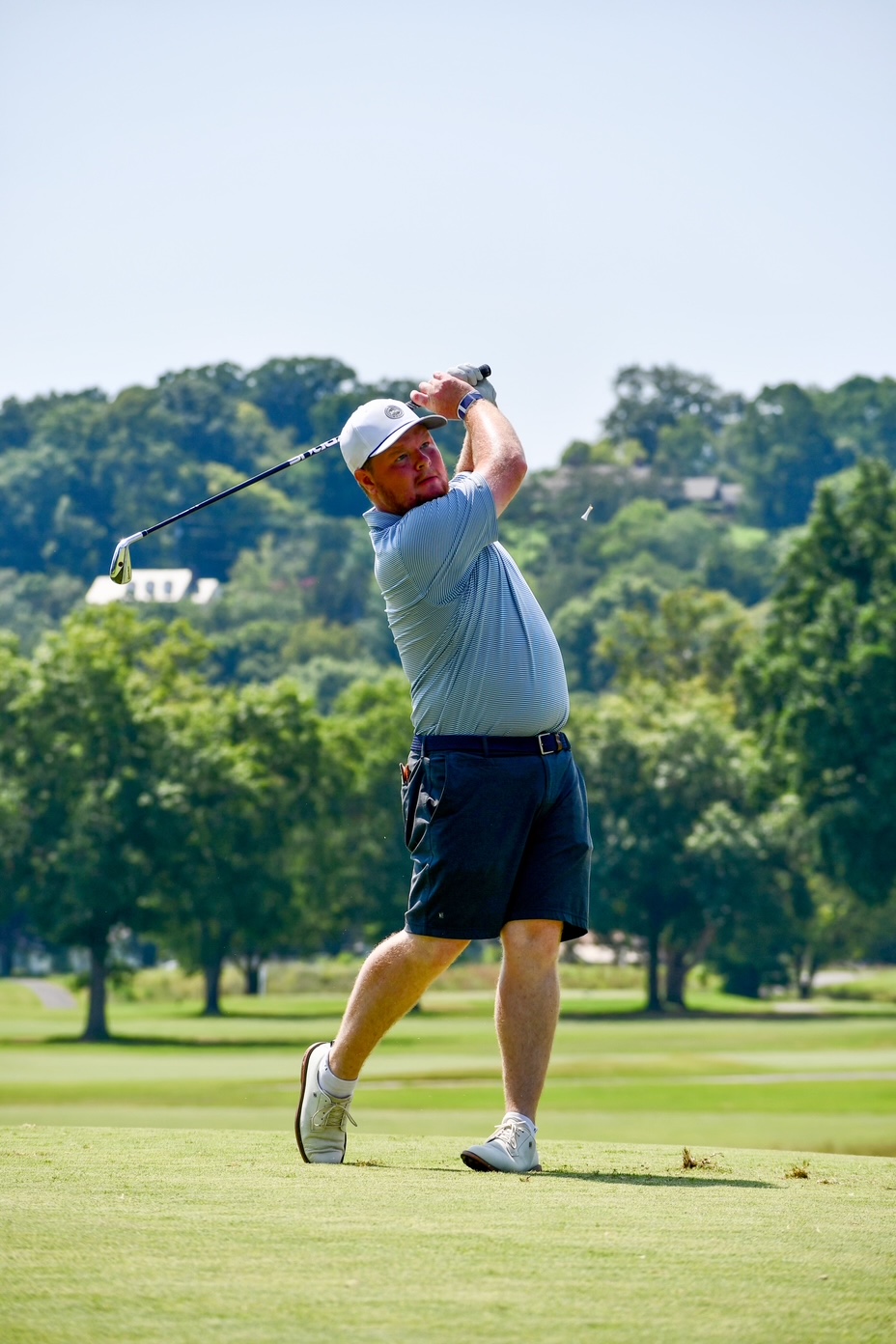 CJ Jones on the course